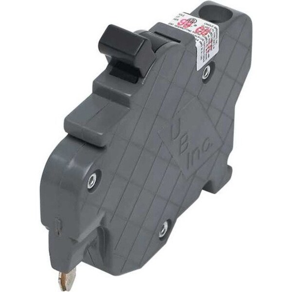 Federal Pacific Miniature Circuit Breaker, UBIF Series, 20A, 1 Pole, 120/240V AC, 10kA at 120V AC UBIF020N - main