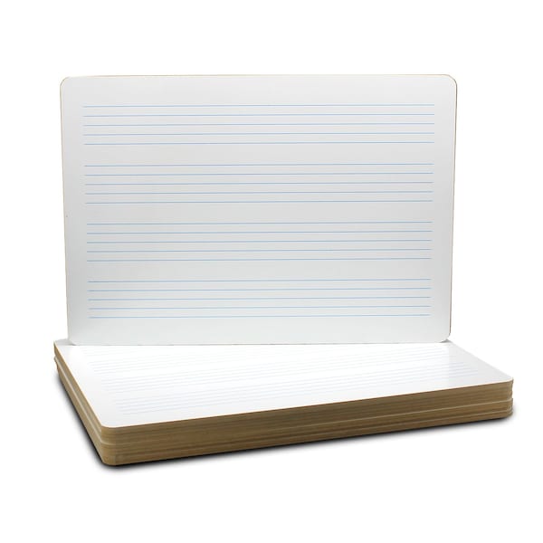 Flipside 11 x 16 Music Staff Dry Erase Board Class Pack of 12 11267 - main