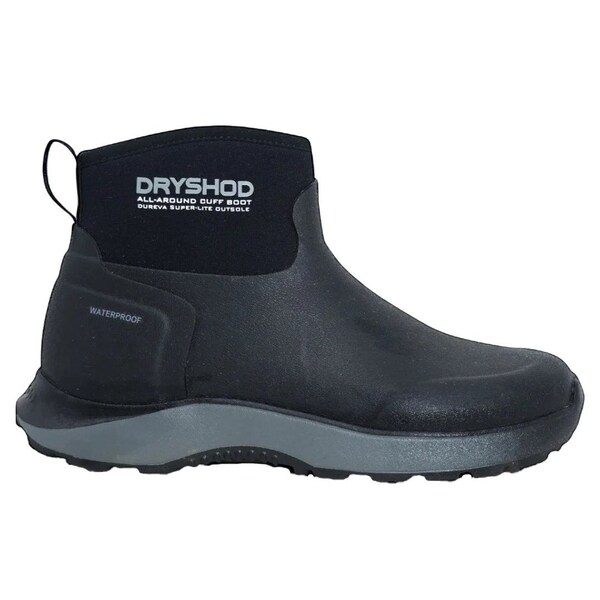 Dryshod Evalusion All Around Cuff Ankle Boot, Waterproof, Rubber, Comfortable, Black, Women Size 8.5 EVA-WC-BLK-008.5 - main