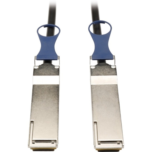 Tripp Lite QSFP+ to QSFP+ 40Gb Passive DAC Copper Infiniband Cable 20" 20IN N282-20N-BK - main
