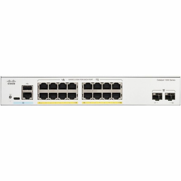 Cisco Cat 1300 16-port GE Full PoE C130016FP2G - main