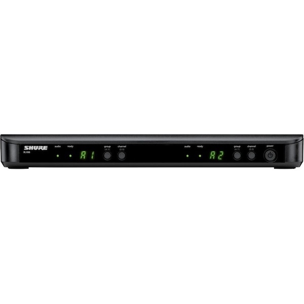 Shure DUAL WIRELESS RECEIVER BLX88=-H10 - main