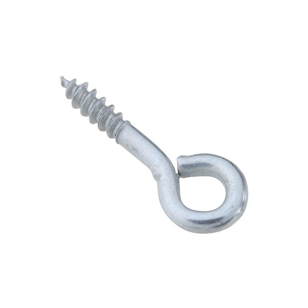 National Hardware V2010 Series V2010 118513 Screw Eye, No 214, 0.08 in Dia Wire, 5/16 in L Thread, 13/16 in OAL, Steel N118-513 - main