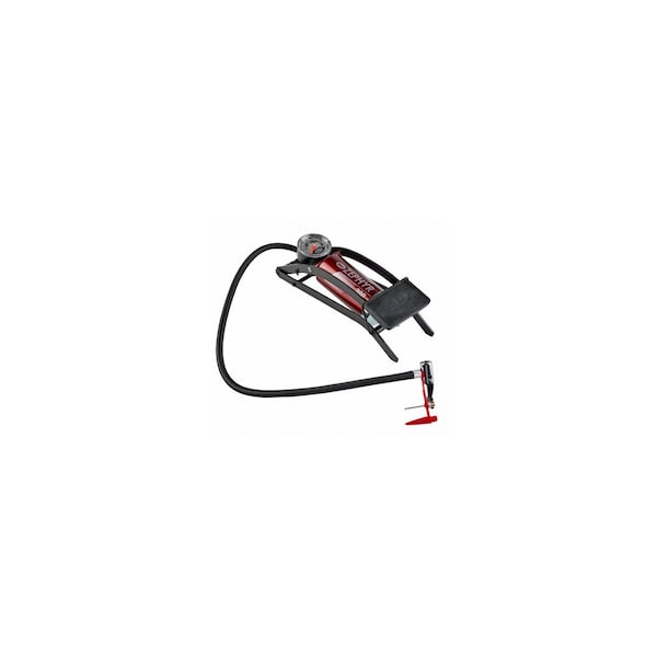 Bell Sports Zephyr 200 100 psi Steel Frame Multi-Sport Foot Pump Black 7159865 - main