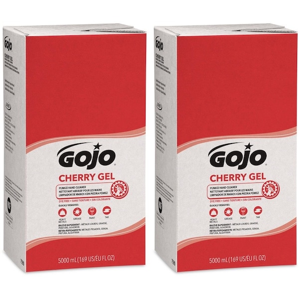 Gojo 5000 ml Gel Hand Cleaner Cartridge 7590-02 - main