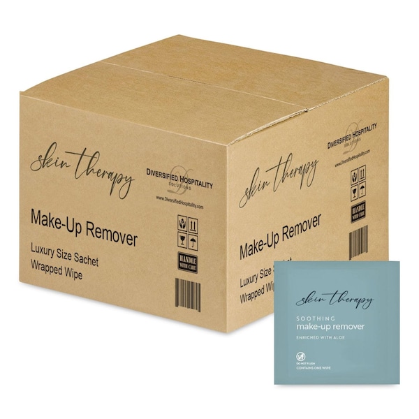 Diversified Hospitality Solutions Luxury Wipe, Individually Wrapped, 1-Ply, 9.25 x 6, Fresh Aloe, White, 500PK G19-MURE-L - main