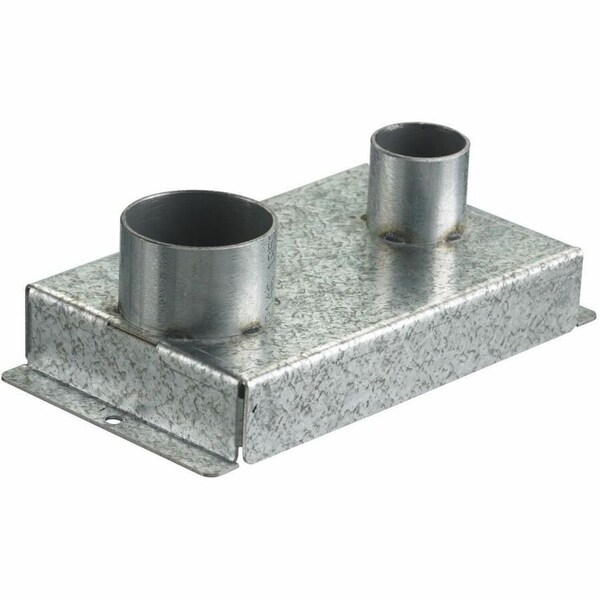 Hubbell Wiring Device-Kellems Recessed 8" Series, Replacement Fitting Box, (2) 1" EMT S1R8JNC2 - main