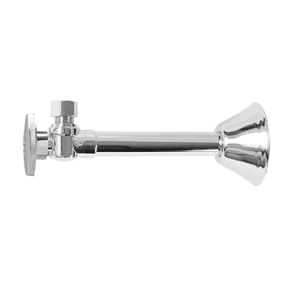 Mountain Plumbing Brass Oval Handle 1/4 Turn Ball Valve Lead Free Angle Sweat in Satin Brass MT316-NL/SB - main