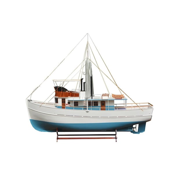 Palacedesigns Dickie Walker 3XL Trawler Yacht Model Sculpture PA3102721 - main