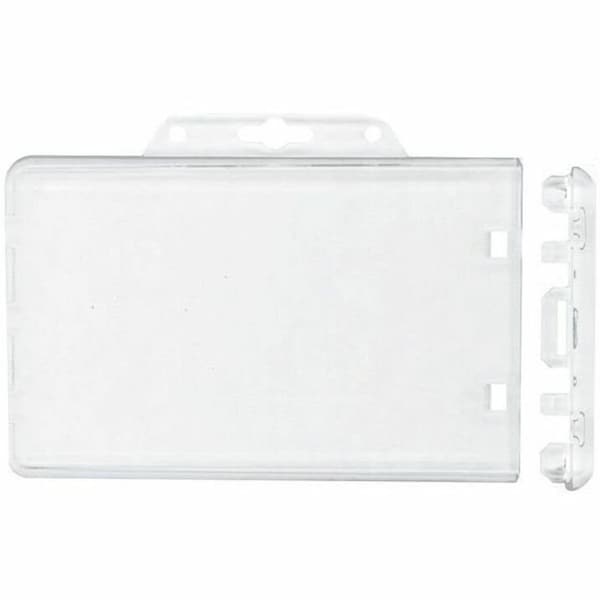 Brady Horizontal Locking Card Holder - 2.25" x 4.25" - Plastic 1840-6040 - main