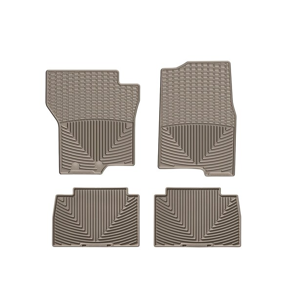 Weathertech Tan, Front and Rear All Weather Floor Mats W98TN-W20TN - main