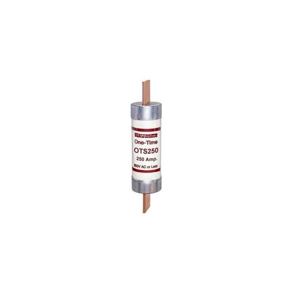 Ferraz Shawmut 2-9/16in x 11-5/8in, 600 VAC, 300 VDC, 250 A, 50 kA AC/20 kA DC Interrupt Rating, PolyTube OTS250 - main