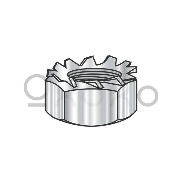 Oxoxo 6-32X1/4 K Lock Nut Small Pattern 18 8 Stainless Steel, 2000PK 395685 - main