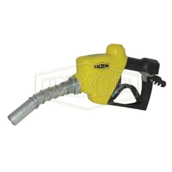Dixon Big Mouth Diesel Service Nozzle with Clip and Safety Valve, 27 GPM, 1 in FNPT Inlet x 1-1/8 in Spou DFN100-NPNF - main