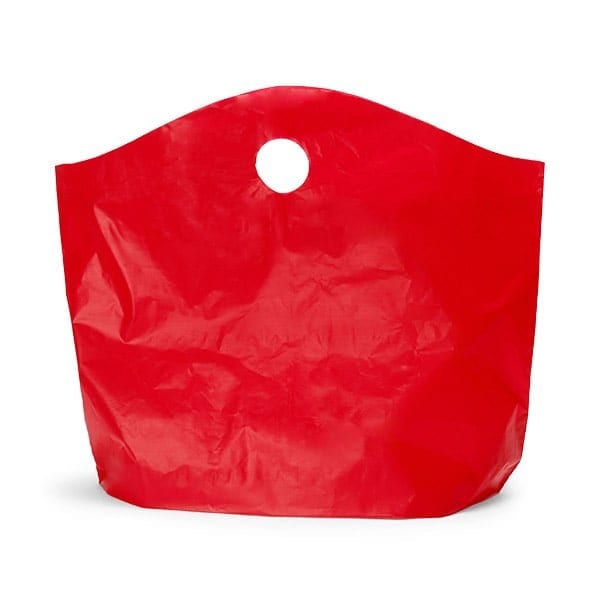 Nashville Wraps Red Wave Reusable Plastic Bags, Large 22x18x8, 2.25 mil, 250PK S35FRE - main