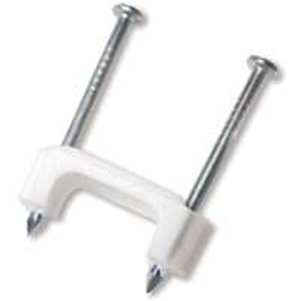 Gardner Bender Insulated Cable Staples, 1/2 in Leg L, Plastic PS-225BG/J - main