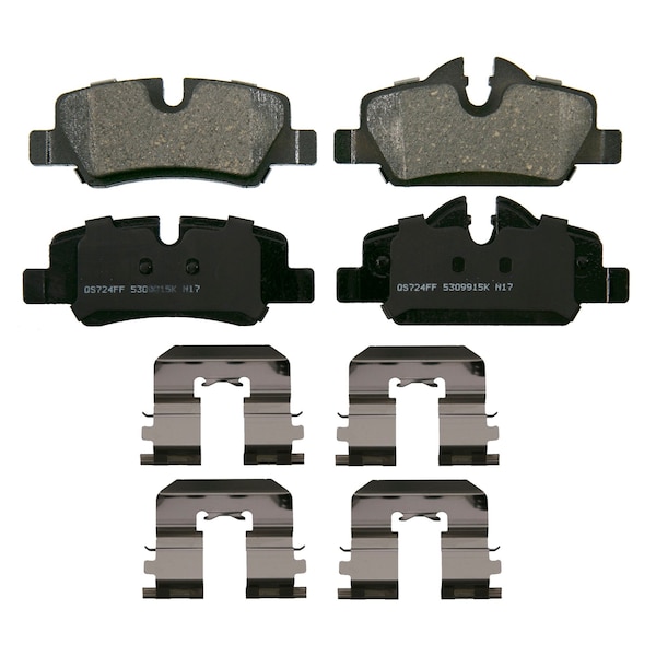 Wagner Brakes Disc Brake Pad Set-ZD1800 ZD1800 - main
