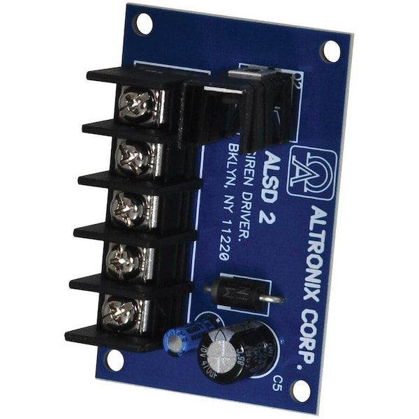 Altronix Siren Driver 6-12VDC 2 Ch Low Current ALSD2 - main