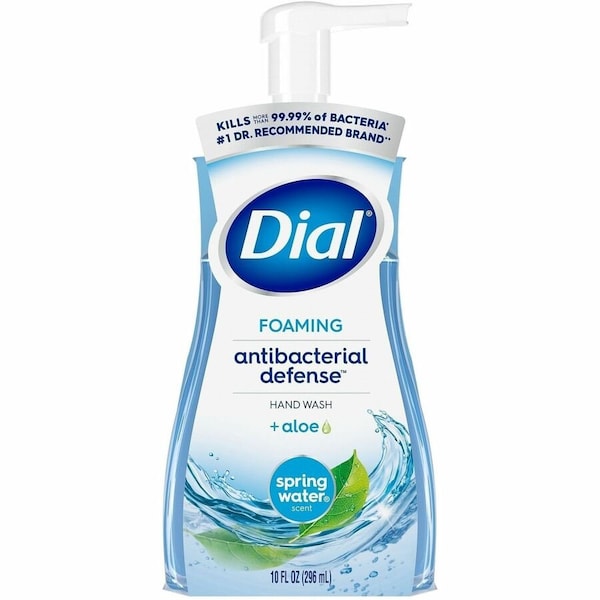 Dial Hand Soap, Antibacterial, Spring Water, 8 PK 34739 - main