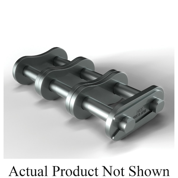 Hkk Chain Spring Clip Connecting Link, #40-3 chain, 1/2 in Pitch, 0.156 in Dia Pin RC040SCL3 - main