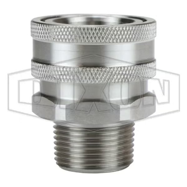 Dixon 2 V COUP, 2 M-NPTF 316SS, UNVALVED 16VM16-SS-E - main