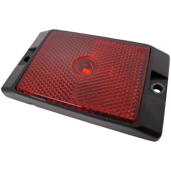 Pm Company Marker Light, 12 V, LED Lamp, Red Lens, Surface V215R - main