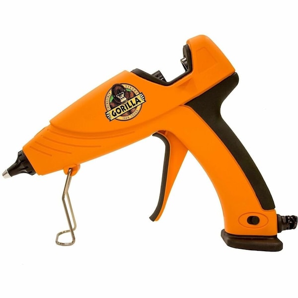 Gorilla Glue Large Dual Temp Glue Gun, Black/Orange 100424 - main