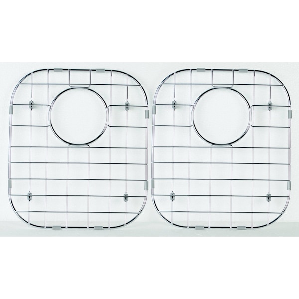 Msi Stainless Steel Sink Grid - Fits 50/50 Double Bowl Sink 31in x 18in ZOR-STL-GRID-0001 - main