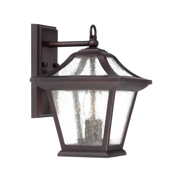Homeroots XL Antique Bronze Birdhouse Shape Outdoor Wall Light 398367 - main