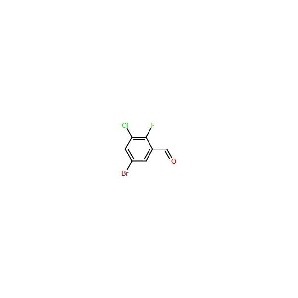 Ak Scientific 5-Bromo-3-chloro-2-fluorobenzaldehyde (5g), CAS 1280786-80-2 Z0014-5g - main