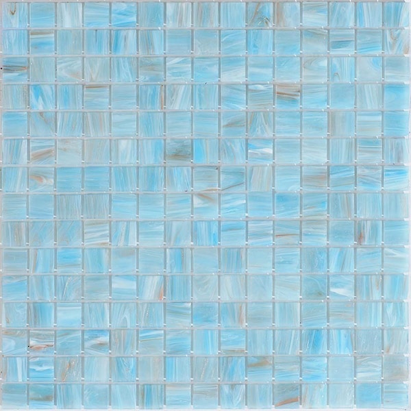 Apollo Tile Celestial 12 in. x 12 in. Glossy Light Blue Glass Mosaic Wall and Floor Tile 20 sq. ft./case, 20PK APLST88BL525A - main