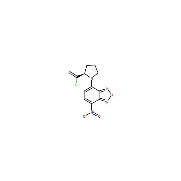 Ak Scientific R)-(+)-4-Nitro-7-(2-chloroformylpyrrolidin-1-yl)benzofurazan (100mg), CAS 159717-69-8 4145AL-100mg - main