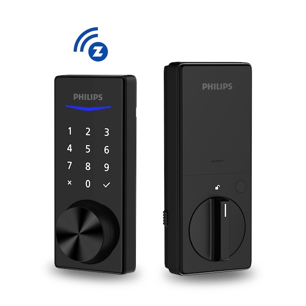 Philips Z-Wave Deadbolt with Touchscreen DDL240X-15HZW-MB - main