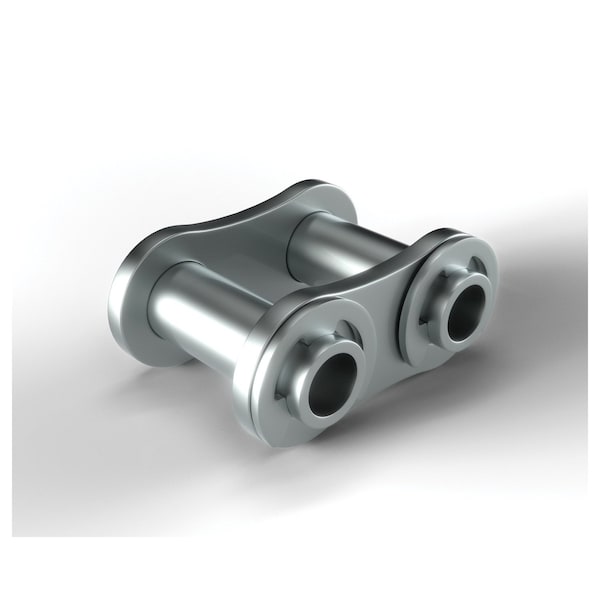 Hkk Chain HKK E-Clip Hollow Pin Connecting Link, #40 chain, .5P, .158 in ID x .222 OD Pin, 304SS SR040HPSCL1 - main