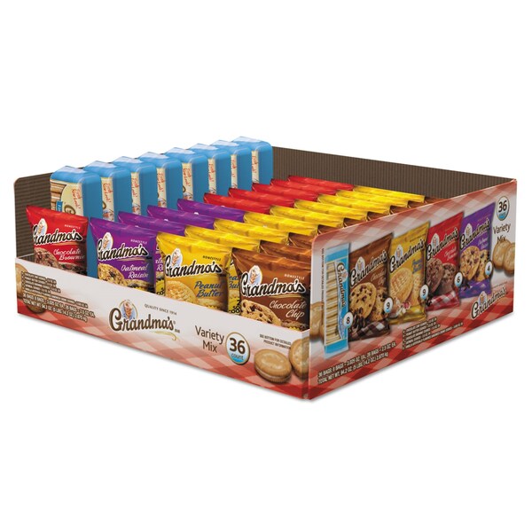 cookie様用です°・*:.。.☆ GRANDMA'S Cookies Variety Tray 36 Ct, 2.5 oz Packs, PK36