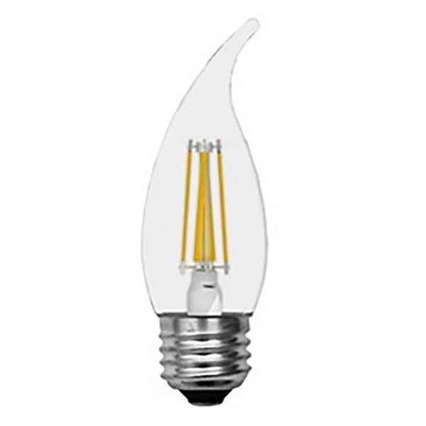 Current GE LED Bulb, Decorative, CAM Lamp, 40 W Equivalent, E26 Lamp Base, Dimmable, Clear, Soft Wht Light 23100 - main