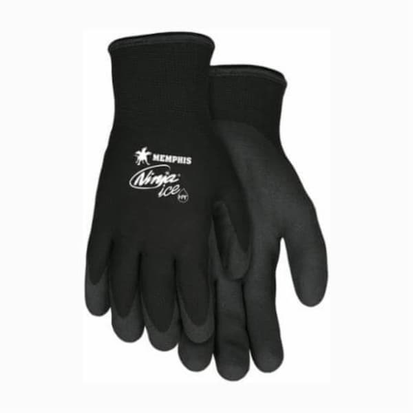 Mcr Safety Dipped Insulated General Purpose Gloves, Coated, Standard Finger Style, Large, Palm N9690L - main