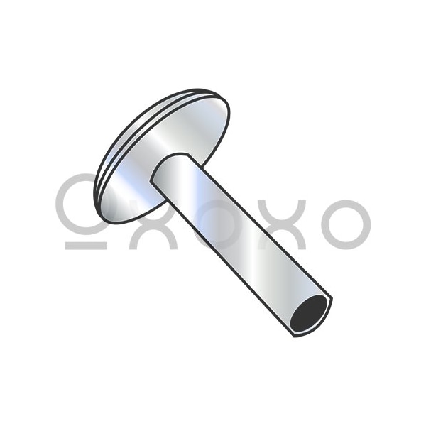 Oxoxo 1/4X3/4 Truss Head Steel Semi-Tubular Door Rivet, 1000PK 613100 - main