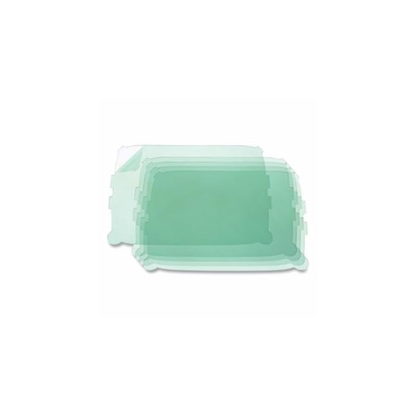 Lincoln Electric Cover Lens, Outside, 100 mm W x 158.2 mm L x 1.2 mm, Polycarbonate, Clear, 5 EA/PK, 5PK 897-KP3700-1 - main