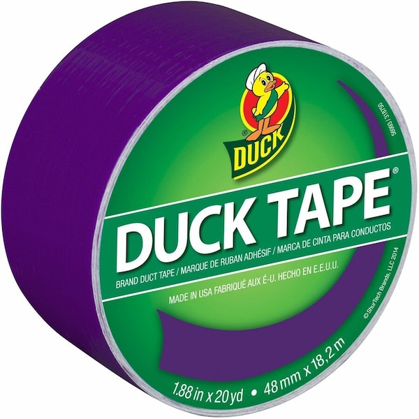 B & K Duck 1.88 in. W X 20 yd L Purple Solid Duct Tape 283138 - main
