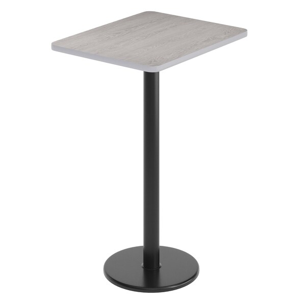 Flash Furniture Rectangle 30 in L, 24 in W, Gray XU-GYTB-2430-TR18B-GG - main