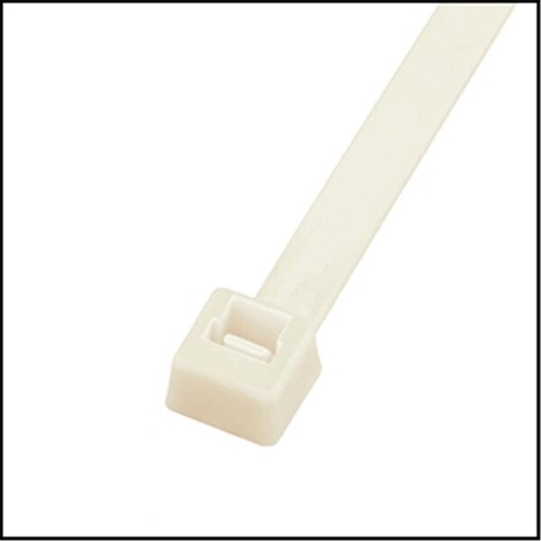 Fast Fans Cable Tie, 7 in L, Natural, 50 lb Strength, 100 PK FA2576032 - main