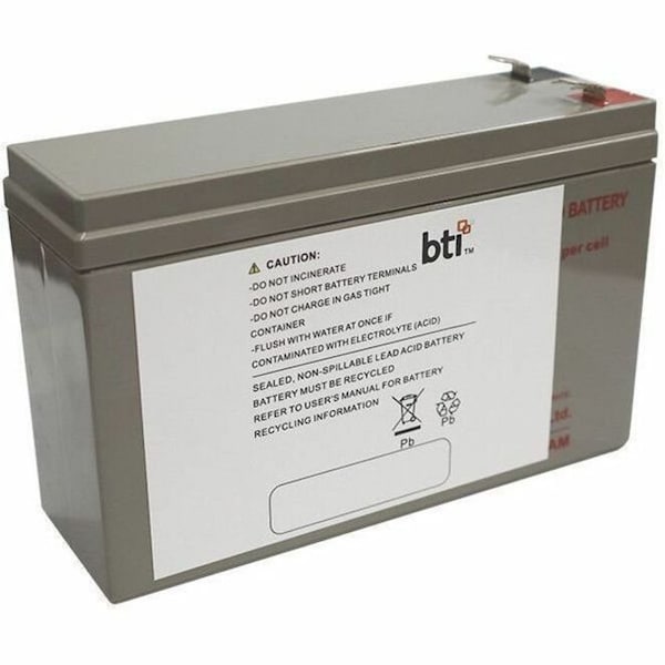 Battery Technology BTI 12V 1-CELL LEAD ACID UPS BATTERY FOR APCRBC106 RBC106 APCRBC106-SLA106 - main
