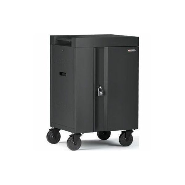 Bretford 20X CUBE CART MINI, PRE-WIRED USB-C, CHARCOAL TVCM20USBC-CK - main