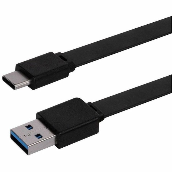 Monoprice USB Cable, 6 ft Overall L., Black 41941 - main
