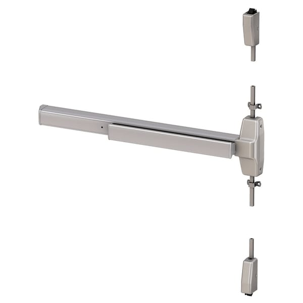 Von Duprin Grade 1 Surface Vertical Rod Exit Device, Wide Stile Pushpad, 36in Device, Nightlatch, Less QEL7827L-NL-06 3 630 - main