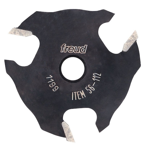 Freud 1/4in. Slot Three Wing Slotting Cutter 56-112 - main