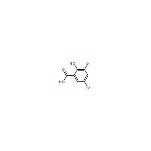 Ak Scientific 3, 5-Dibromo-2-hydroxybenzoic acid (1g), CAS 3147-55-5 3397AB-1g - main
