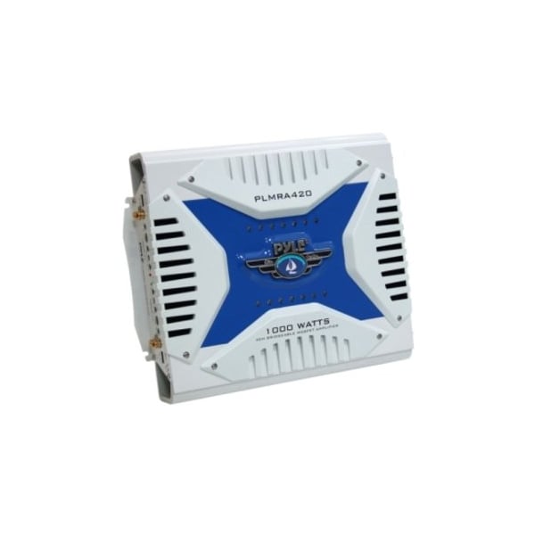Pyle Elite Series Waterproof Amplifier, Bridgeable 1000 Watt 4-Channel Amp PLMRA420 - main