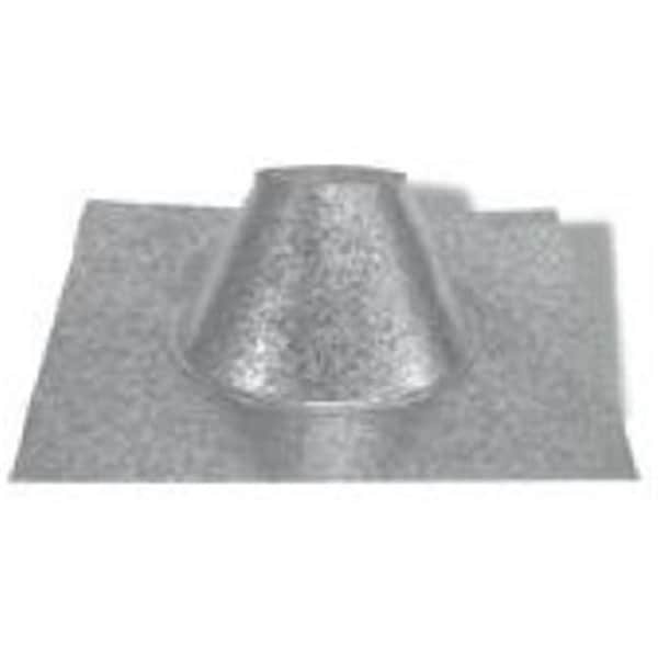 Rlm Distribution 4 in. PelletVent Pro 0/12 - 6/12 Adjustable Roof Flashing HO2673888 - main